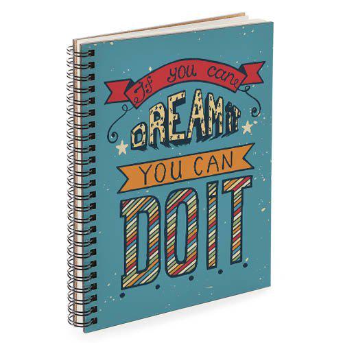 Скетчбук If you can dream it you can do it 14,7x21 см (BDP_17A024)