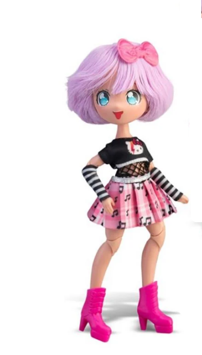 Кукла Hello Kitty 4SF Manga Dolls 20 см Терракотовый (ID-188-L-24)