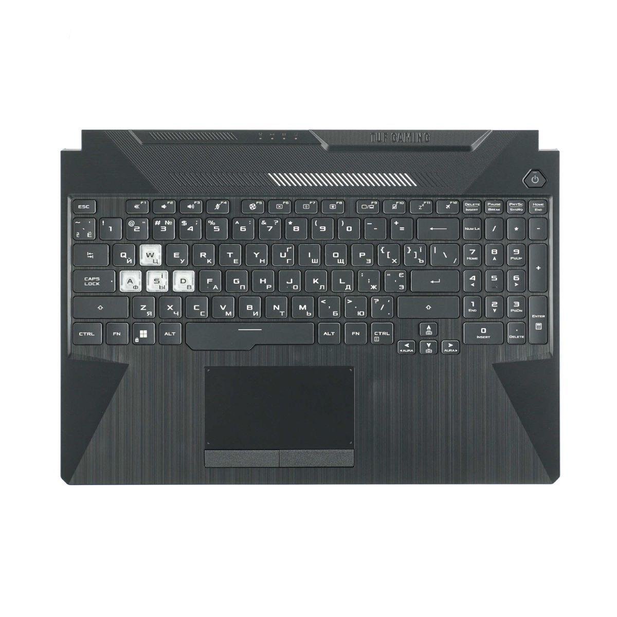 Топкейс с клавиатурой для ноутбука TUF Gaming Asus 90NR0753-R30UA1 (30837611)
