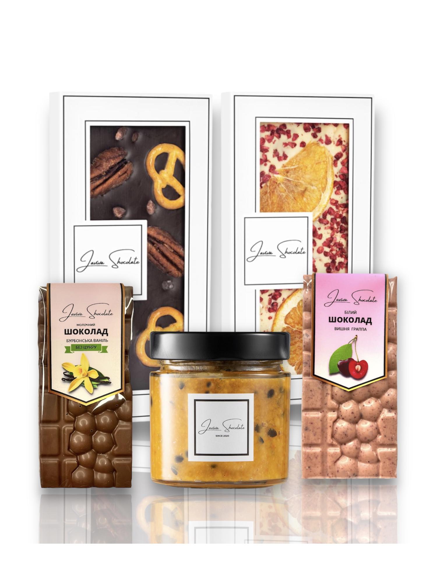 Шоколадный подарочный набор LAVIVA CHOCOLATES Mix 460 г (0110)