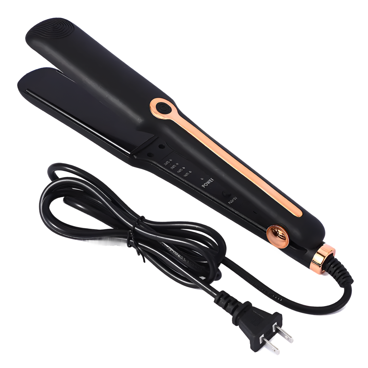 Утюжок для выравнивания волос 4в1 с керамическим покрытием Черный (6974824286534)