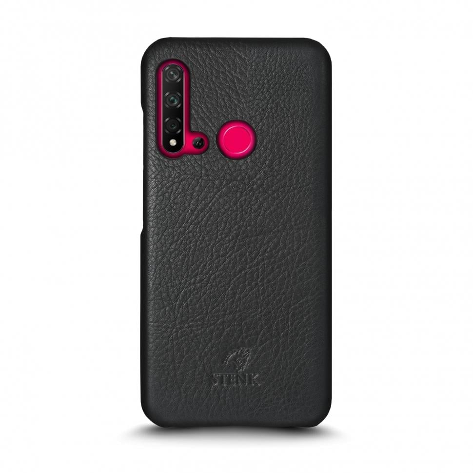 Шкіряна накладка Stenk Cover для HuaWei P20 Lite (2019) Чорний (69284) Шкіряна накладка Stenk Cover для HuaWei P20 Lite (2019) Чорний (69284)