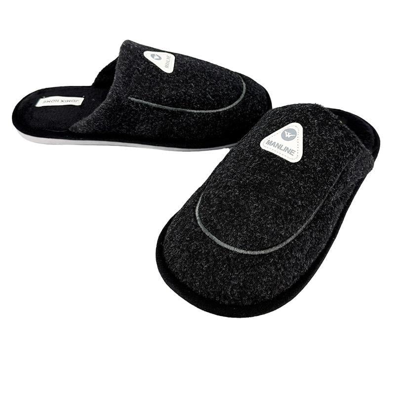 Комнатные мужские тапочки Jomix 10253-1 p. 43 27,5 см Черный - фото 2 Комнатные мужские тапочки Jomix 10253-1 p. 43 27,5 см Черный - фото 2