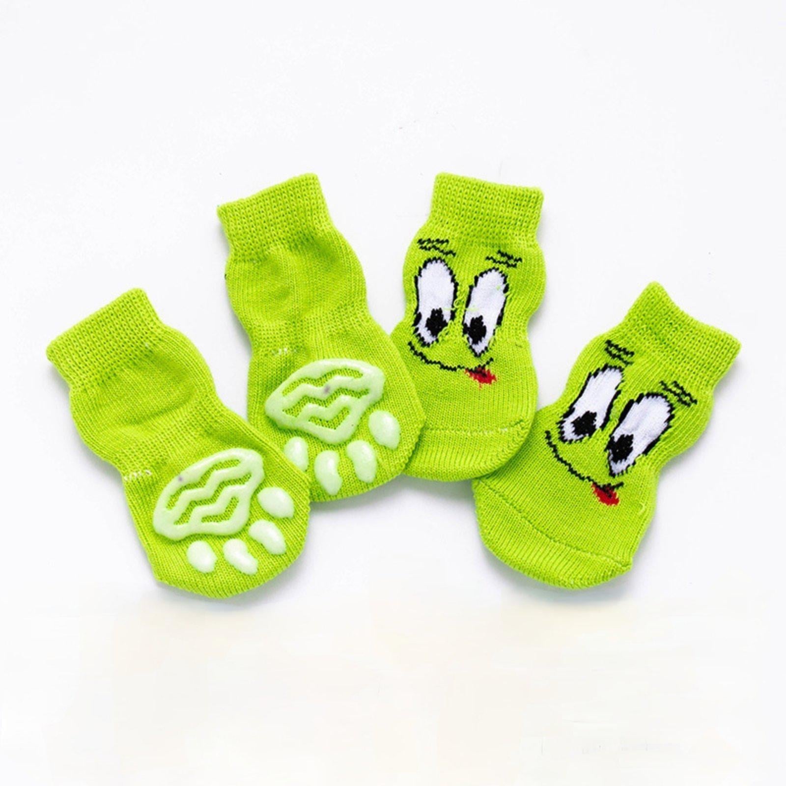 Носки для животных Смайлик S 2,5х6 см (ШК001с)