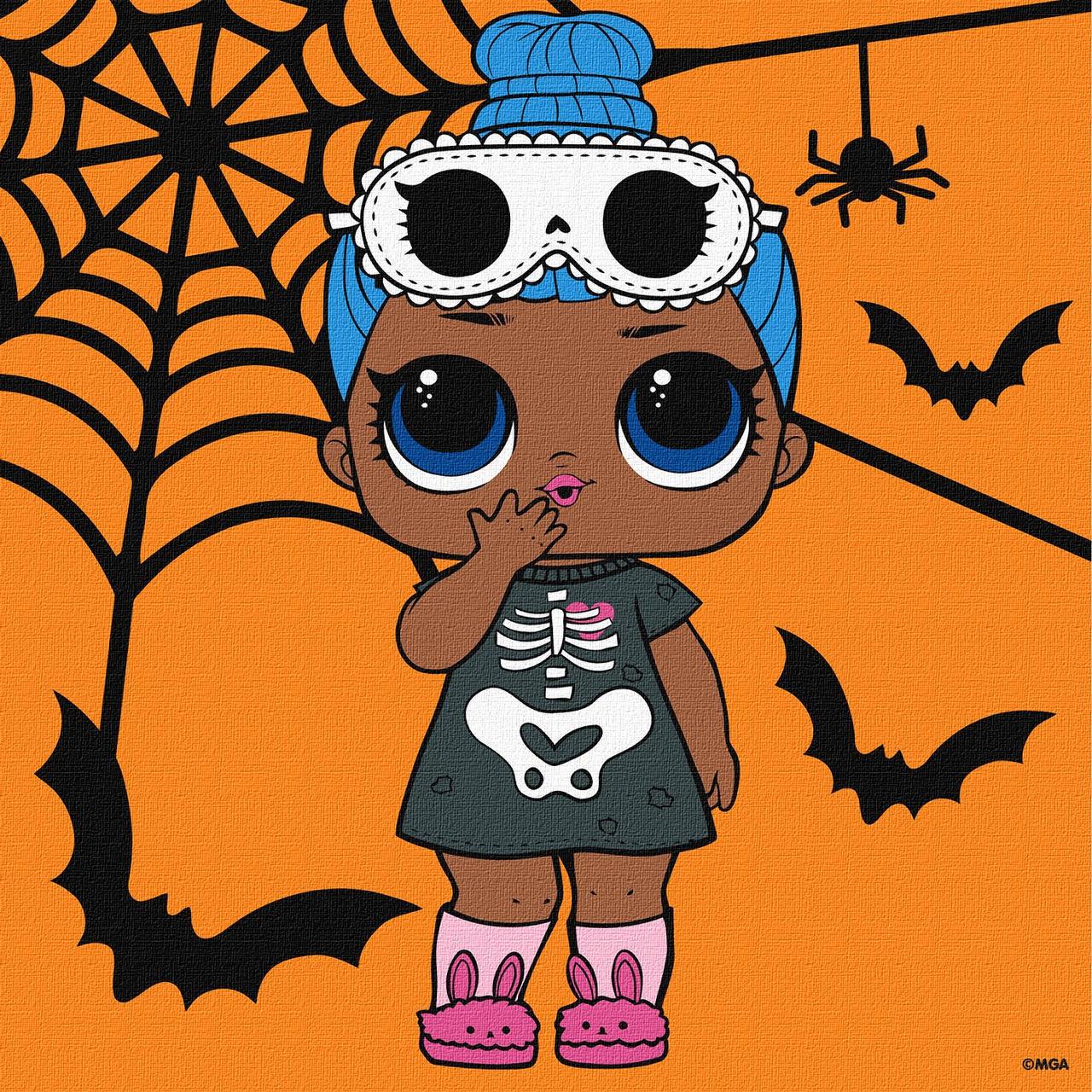 Картина за номерами Ideyka для дітей L.O.L. Surprise! Sleepy Bones 25х25 см (2824290411)