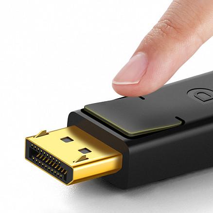Кабель видео Ugreen DisplayPort 1,2 4К 3D 144 Гц 1 м Black (DP102) - фото 5 Кабель видео Ugreen DisplayPort 1,2 4К 3D 144 Гц 1 м Black (DP102) - фото 5