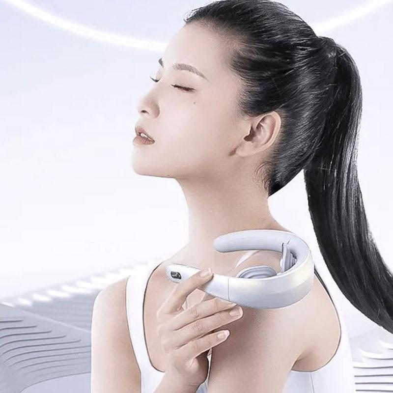 Масажер для шиї Jeeback Neck Massager G6 Silver - фото 2