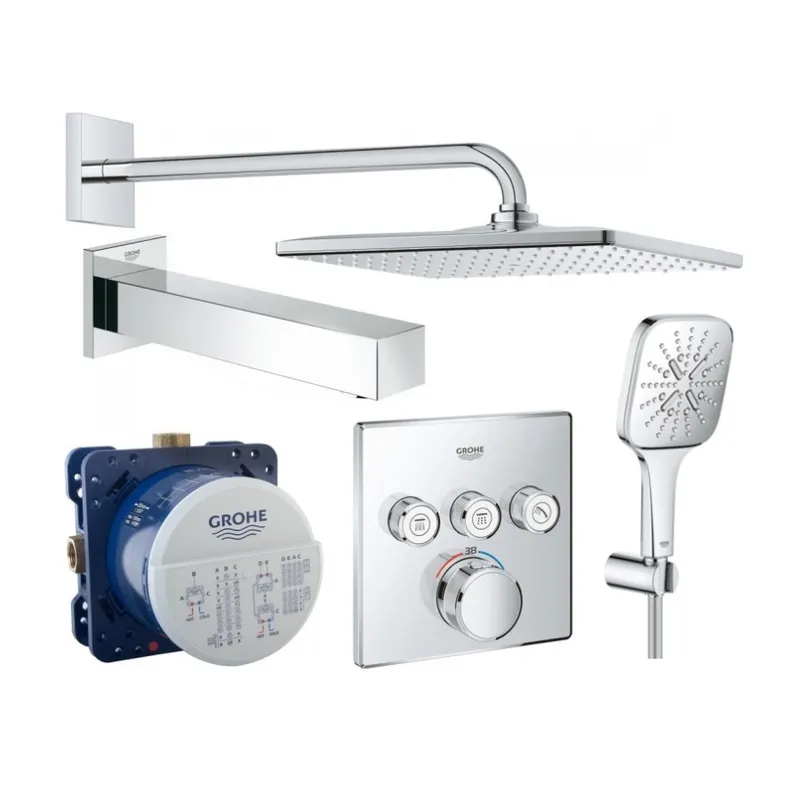 Душевая система скрытого монтажа Grohe Grohtherm Smartcontrol (26405SC2)