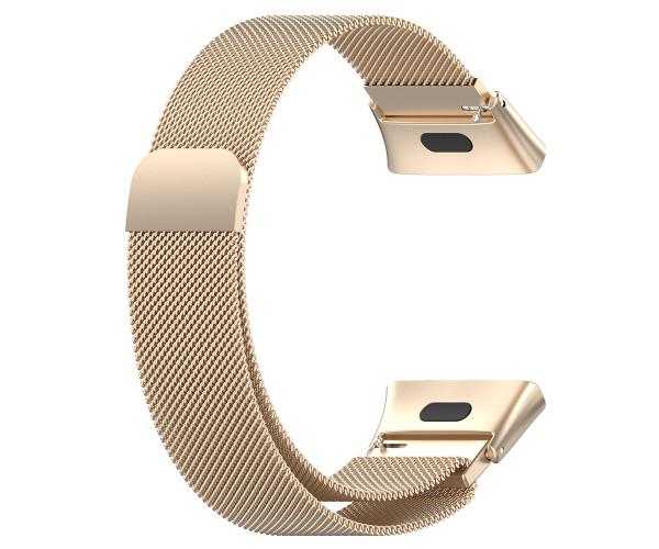 Ремешок Milanese Magnetic для Xiaomi Redmi Watch 3 Светло-коричневый
