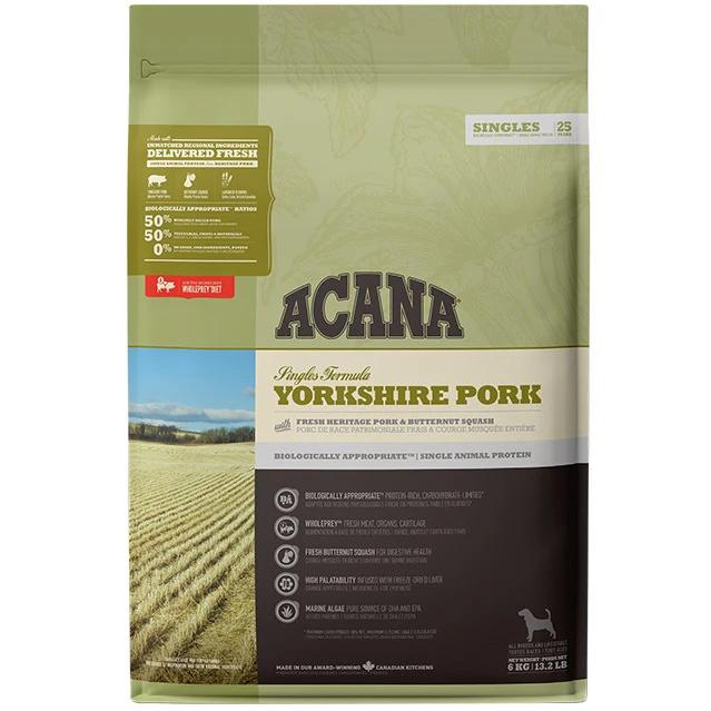 Корм сухий Acana Yorkshire Pork для собак усіх порід та віку зі свининою 6 кг (a57260) Корм сухий Acana Yorkshire Pork для собак усіх порід та віку зі свининою 6 кг (a57260)