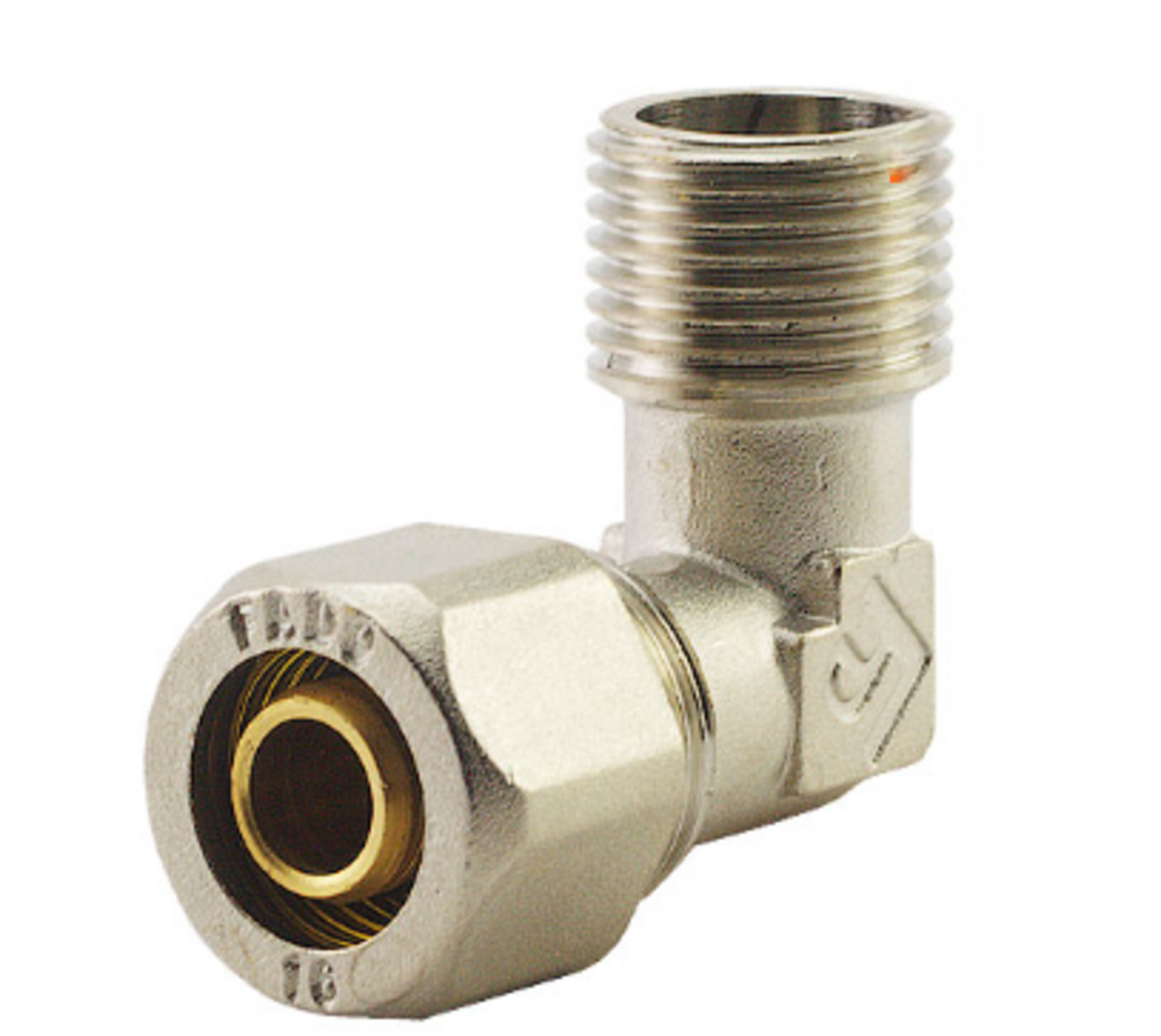 Колено редукционное обжимное FADO Srl COMPRESS 16 ммx1/2" ЗВ (TK-RFU21)