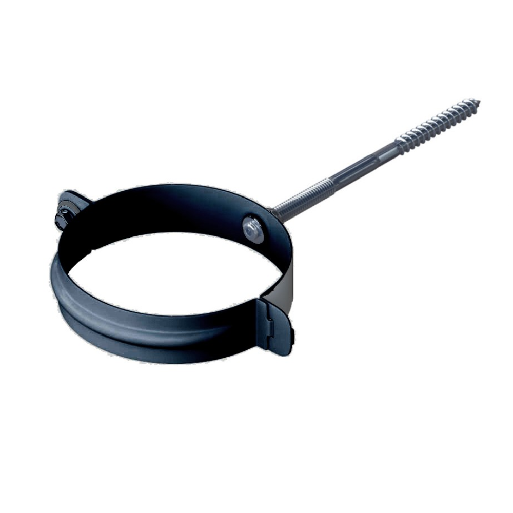 Кронштейн трубы Alta Profil 125 система 160 мм ⌀ 95 металлический Графитовый (18169778)