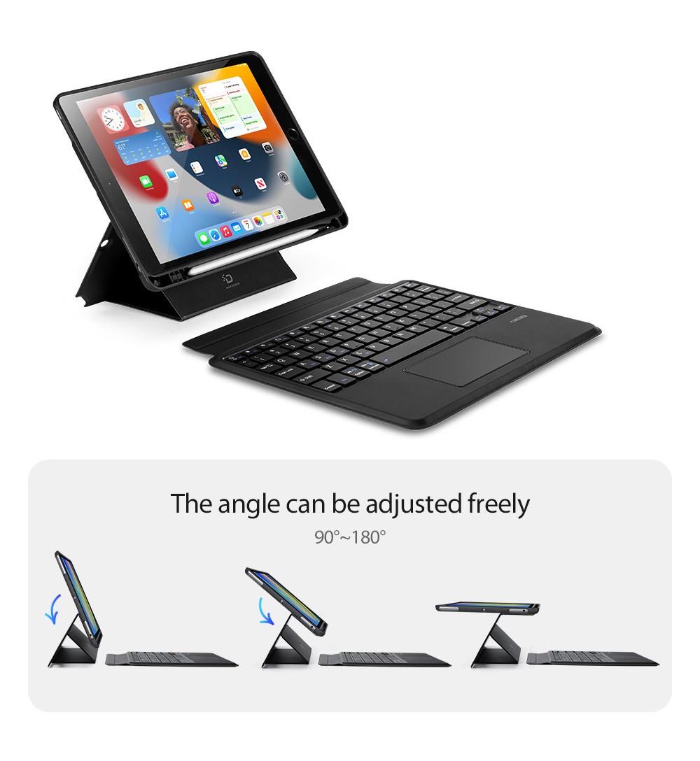 Чехол-клавиатура Dux Ducis Keyboard Bluetooth 5.0 для Apple iPad Pro 11 2018/2020/2021/2022 Black (6934913024614) - фото 3