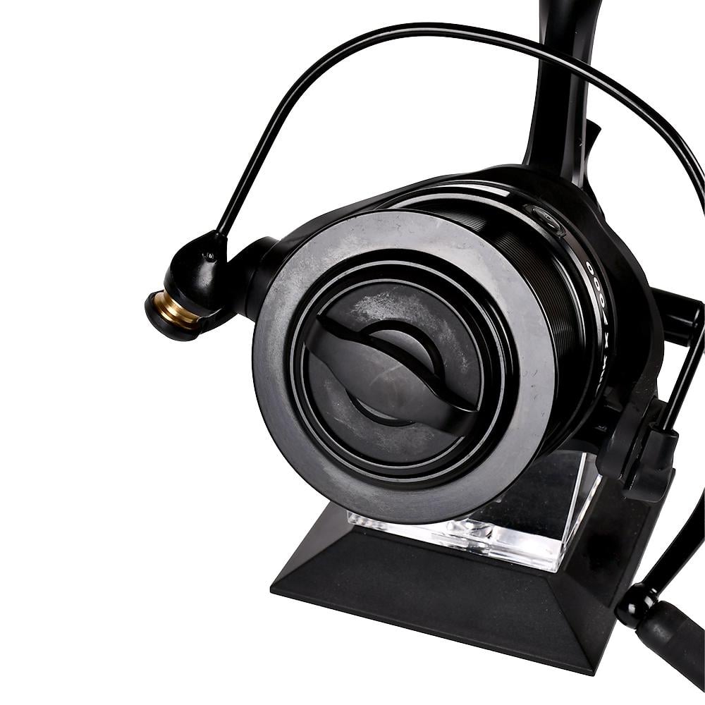 Котушка риболовна карпова Sams Fish Stark X 7000 6+1bb 4.7:1 з бейтранером металева шпуля Black (SF24342-7) - фото 2 Котушка риболовна карпова Sams Fish Stark X 7000 6+1bb 4.7:1 з бейтранером металева шпуля Black (SF24342-7) - фото 2