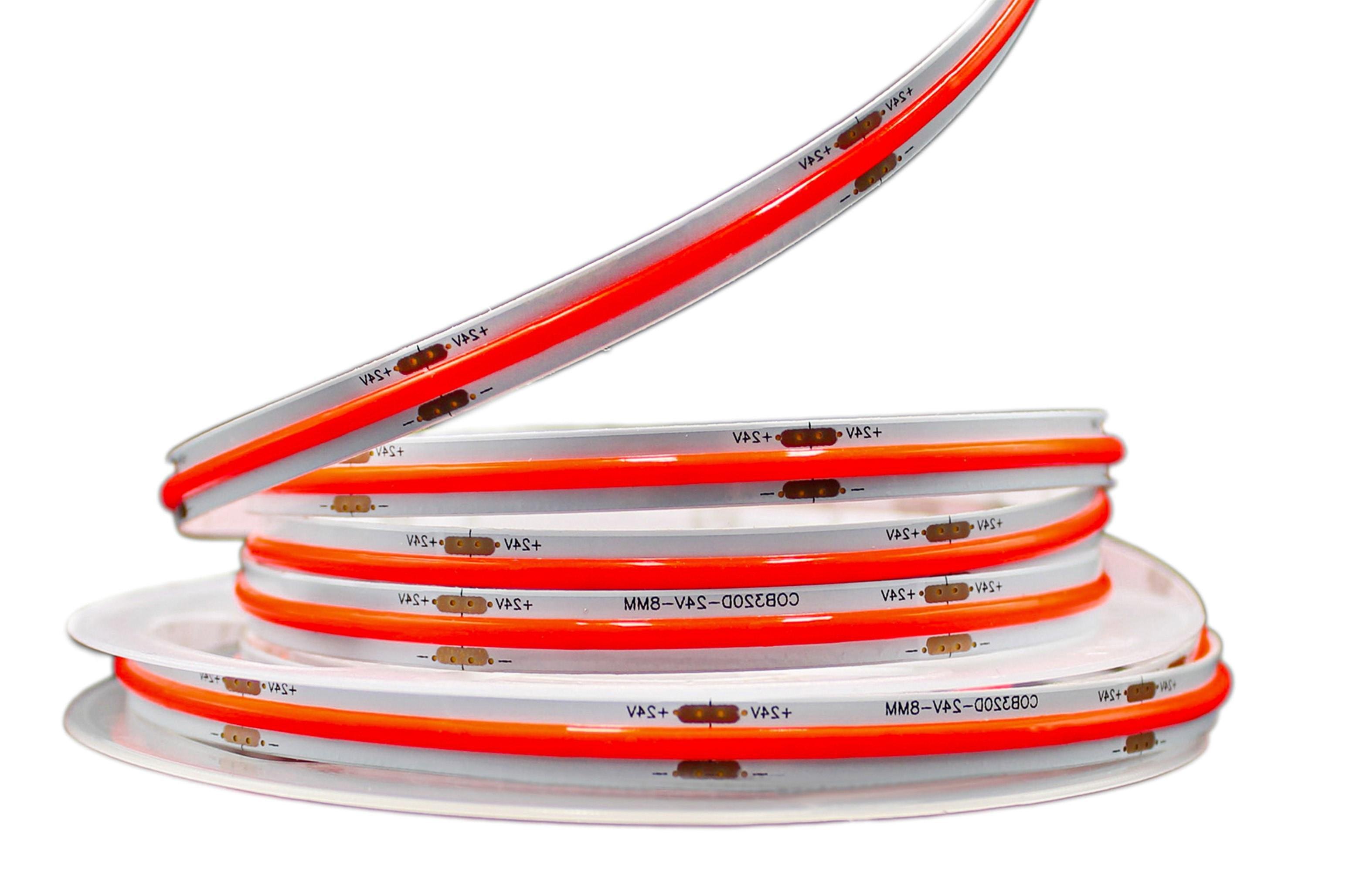 Світлодіодна стрічка Prolum СОВ 320LED IP20 Series-PRO 24V Червоний (28748737) - фото 1 Світлодіодна стрічка Prolum СОВ 320LED IP20 Series-PRO 24V Червоний (28748737) - фото 1