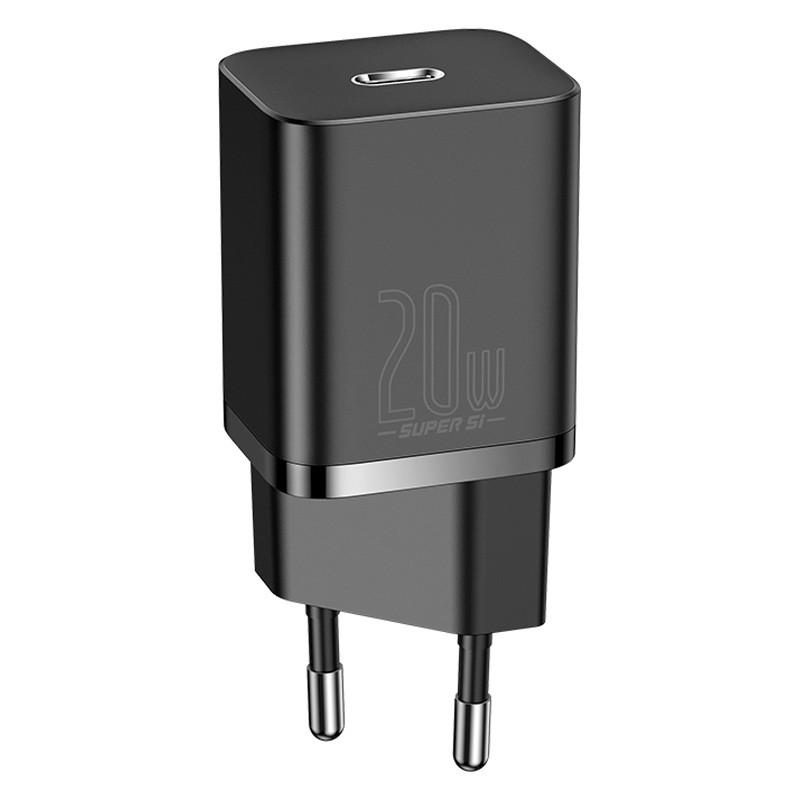 Адаптер мережевий Baseus Super Si Quick Charger CCSUP-B03 Black (2841137b)