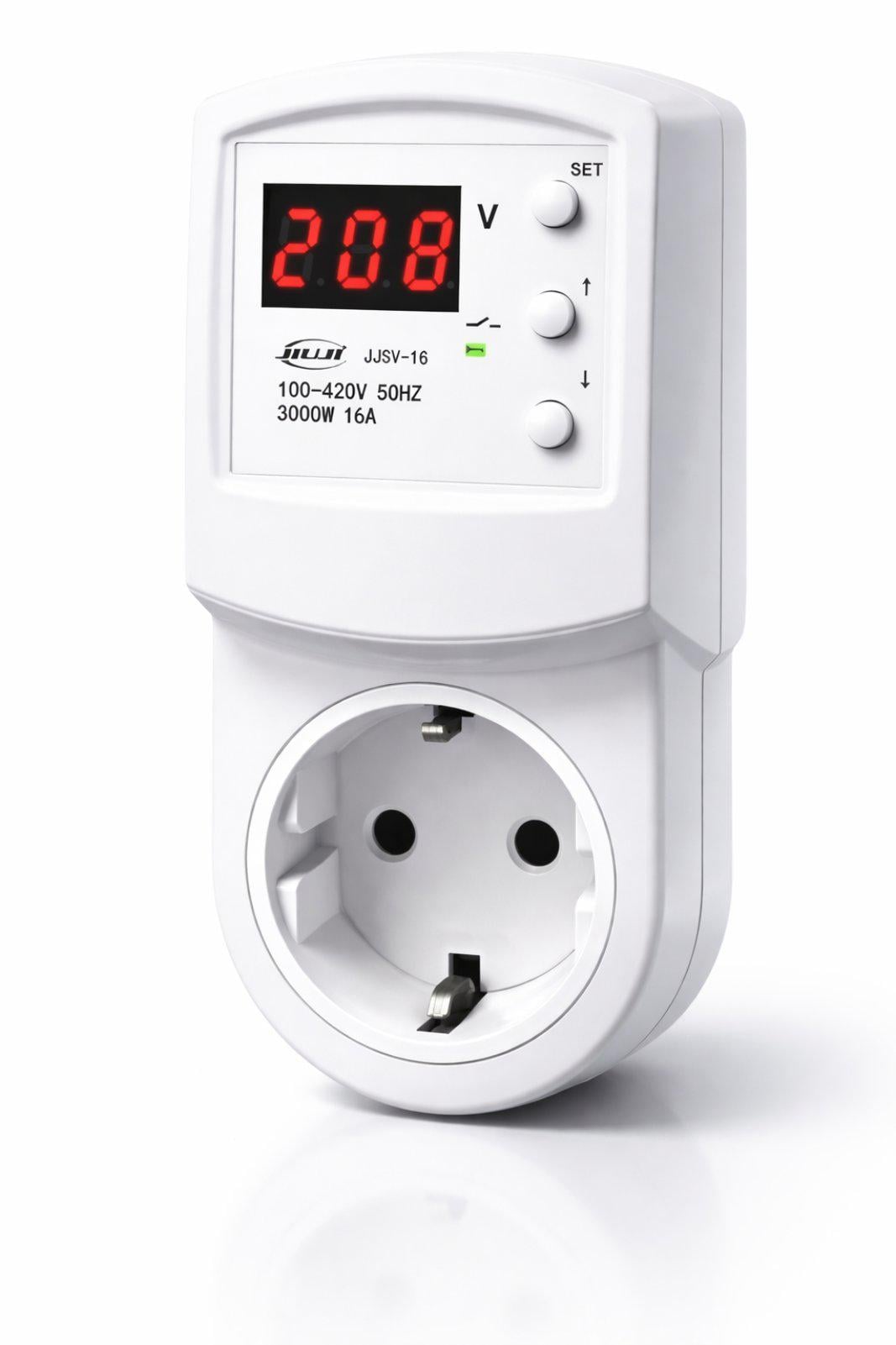 Реле напруги в розетку TAXNELE 16A 3680W 140-300V (31845498)