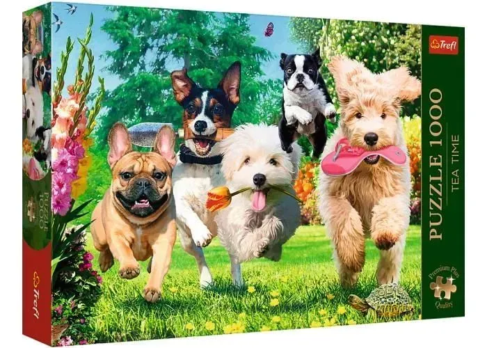 Пазлы Trefl Tea Time Хлопоты приближаются к 1000 эл. Разноцветный (150-98-10800)