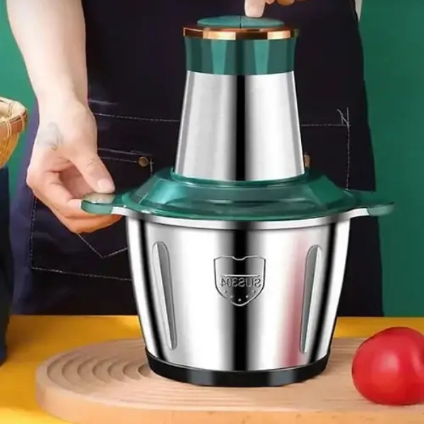 Измельчитель Молния металл 1200 Вт Зеленый (2862) - фото 4