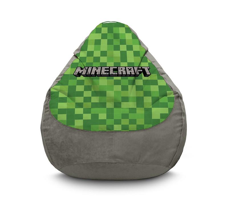 Кресло мешок iPuff Minecraft Флок XL 80x110 см Серый Кресло мешок iPuff Minecraft Флок XL 80x110 см Серый