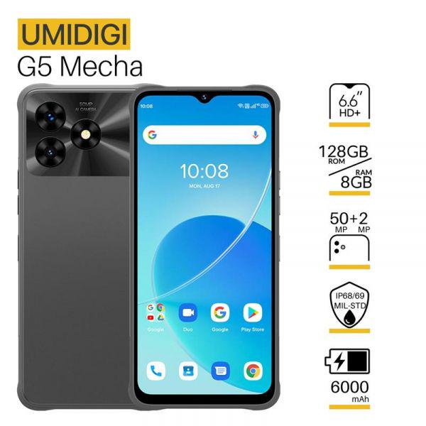 Смартфон Umidigi G5 Mecha RP08 8/128ГБ Space Gray (6973553523019) - фото 2