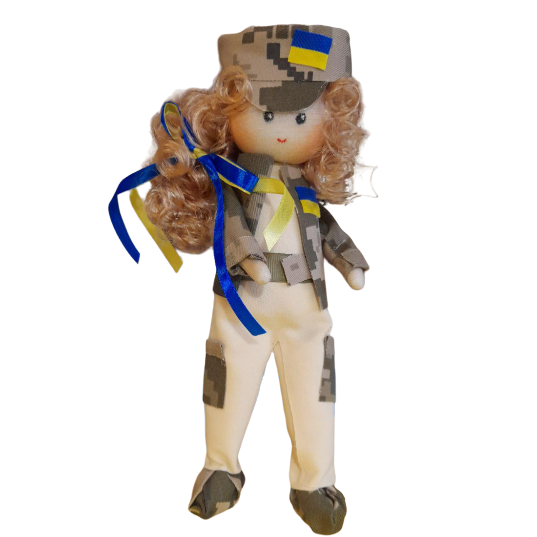 Сувенир Гранд Презент Девочка-подвеска Украинка воин 17 см