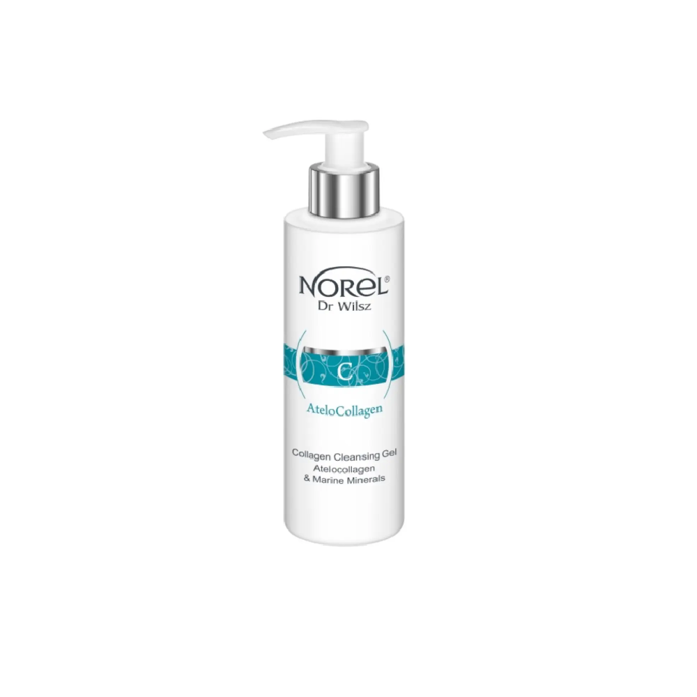 Гель очищуючий з колагеном і морськими мінералами Norel AteloCollagen Cleansing Gel 200 мл (0194)