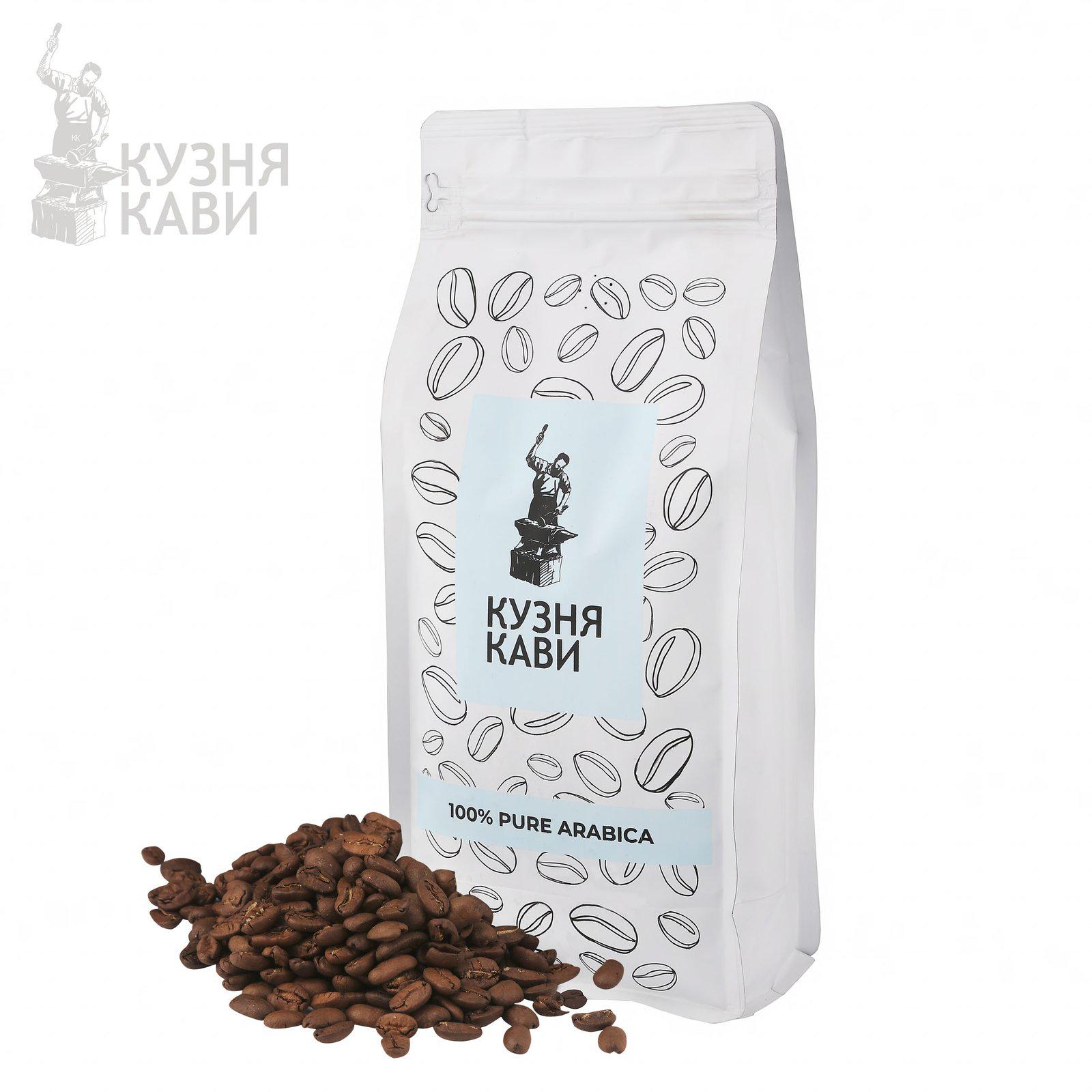 Кава в зернах Кузня Кави арабіка Нікарагуа Марагоджип 1 кг (94) - фото 4