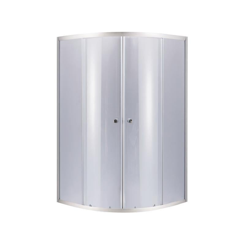 Душевая кабина Lidz Latwa SC90x90.SAT.HIGH.GR стекло тонированнное 4 мм без поддона (46747)