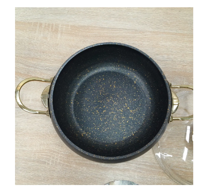 Каструля для газу та індукціі OMS з кришкою та антипригарним покриттям 4,5 л Gold (30485758) - фото 4 Каструля для газу та індукціі OMS з кришкою та антипригарним покриттям 4,5 л Gold (30485758) - фото 4