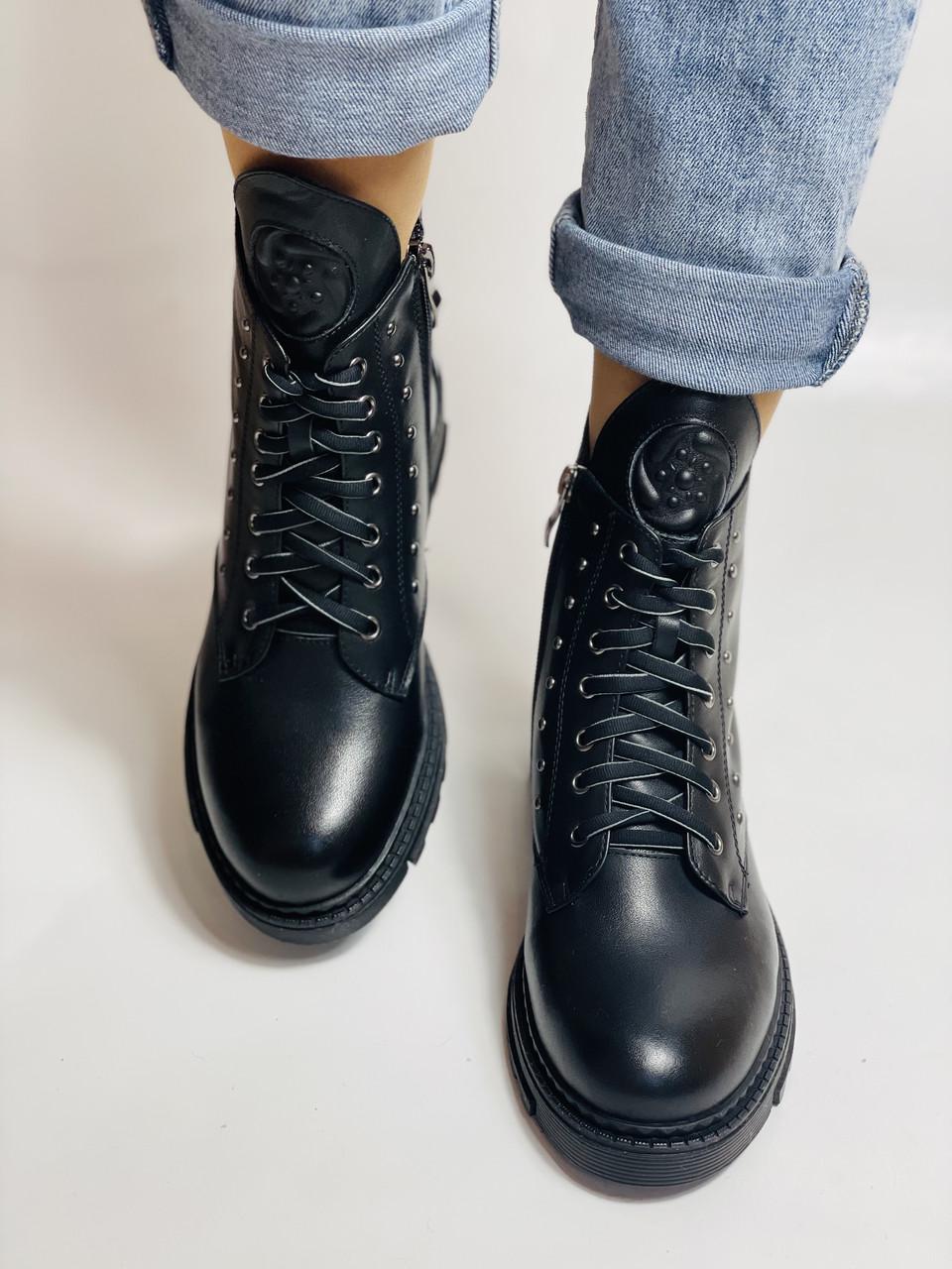 Ботинки женские зимние Farinni р. 40 25,5 см Черный (2671) - фото 10 Ботинки женские зимние Farinni р. 40 25,5 см Черный (2671) - фото 10