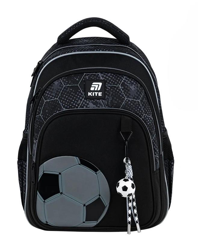 Школьный рюкзак KITE Education Football Черный (K25-763M-2)