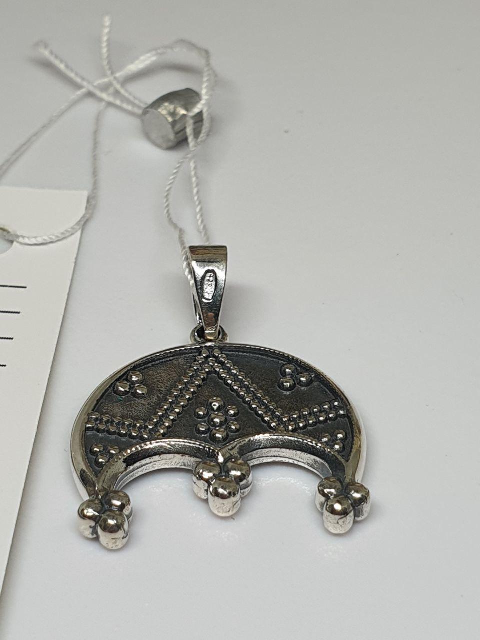 Підвіска Срібний Трирога лунниця 925 проба (26943020)