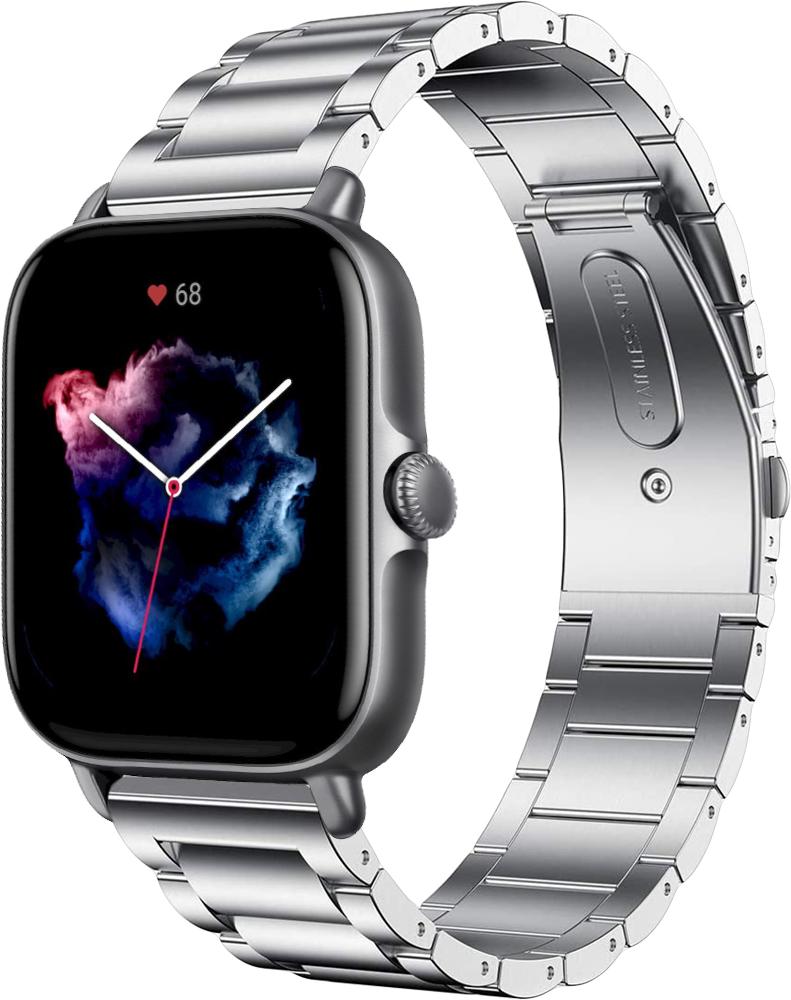 Браслет металлический Shape для Amazfit GTS 3 Silver (25310-59)