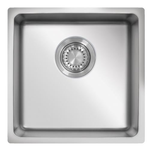Кухонная мойка Ukinox ME 400 GT 8K полированная и корзина