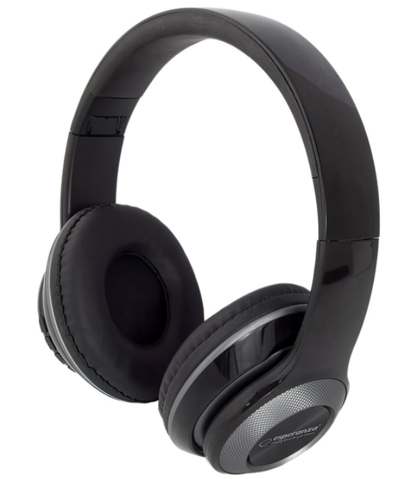 Наушники беспроводные Esperanza Skald EH221 Black