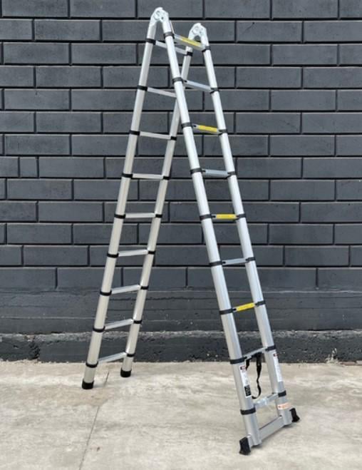 Лестница алюминиевая трансформер телескопическая 4,4м(2104618749) - фото 9 Лестница алюминиевая трансформер телескопическая 4,4м(2104618749) - фото 9