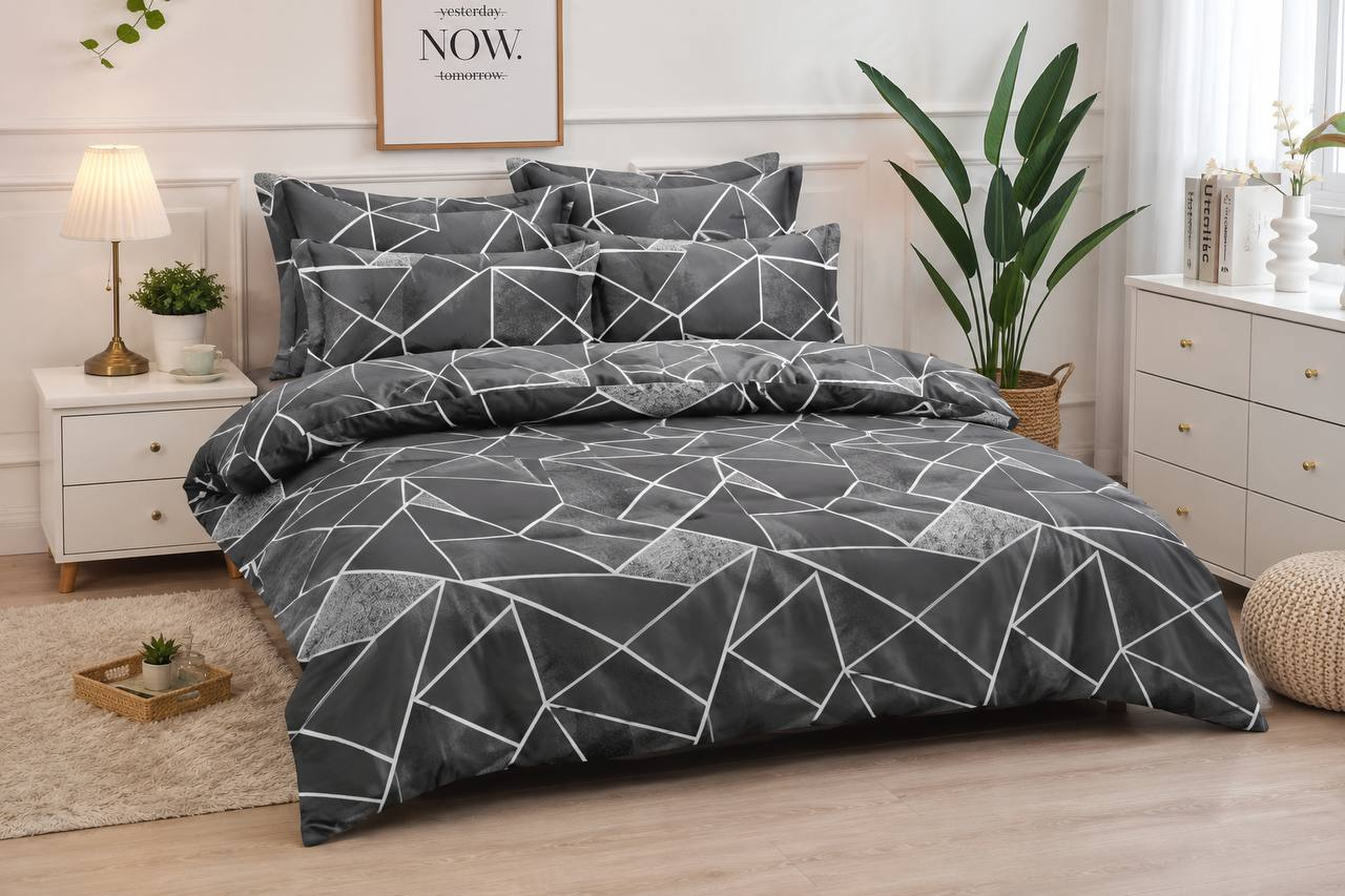 Комплект постельного белья Marble tiles полуторный полиэстер 150х220 см (T75-247MT/1.5)