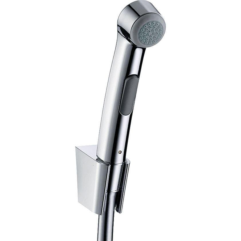 Душ гігієнічний Hansgrohe зі шлангом і тримачем 1,2 м Чорний матовий/Хром (32129340)