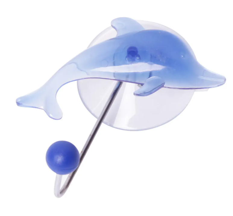 Гачок на присосці Besser Дельфін KM-0133B Синій (NA001527) Гачок на присосці Besser Дельфін KM-0133B Синій (NA001527)