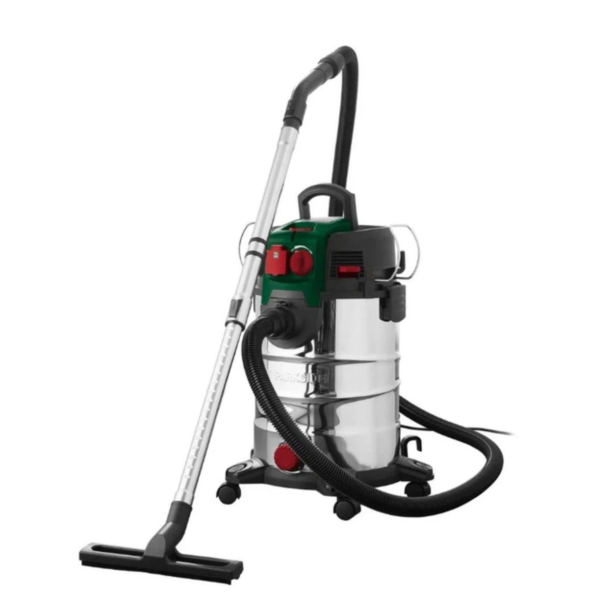 Промышленный пылесос PARKSIDE PWD 30 C1 1500 Вт для сухой и влажной уборки