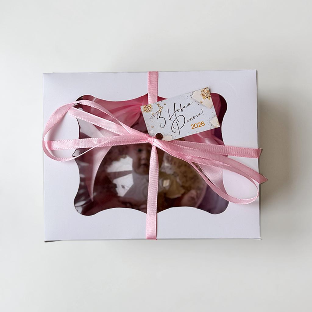 Шар новогодний с фото и метрикой 10 см - фото 3 Шар новогодний с фото и метрикой 10 см - фото 3