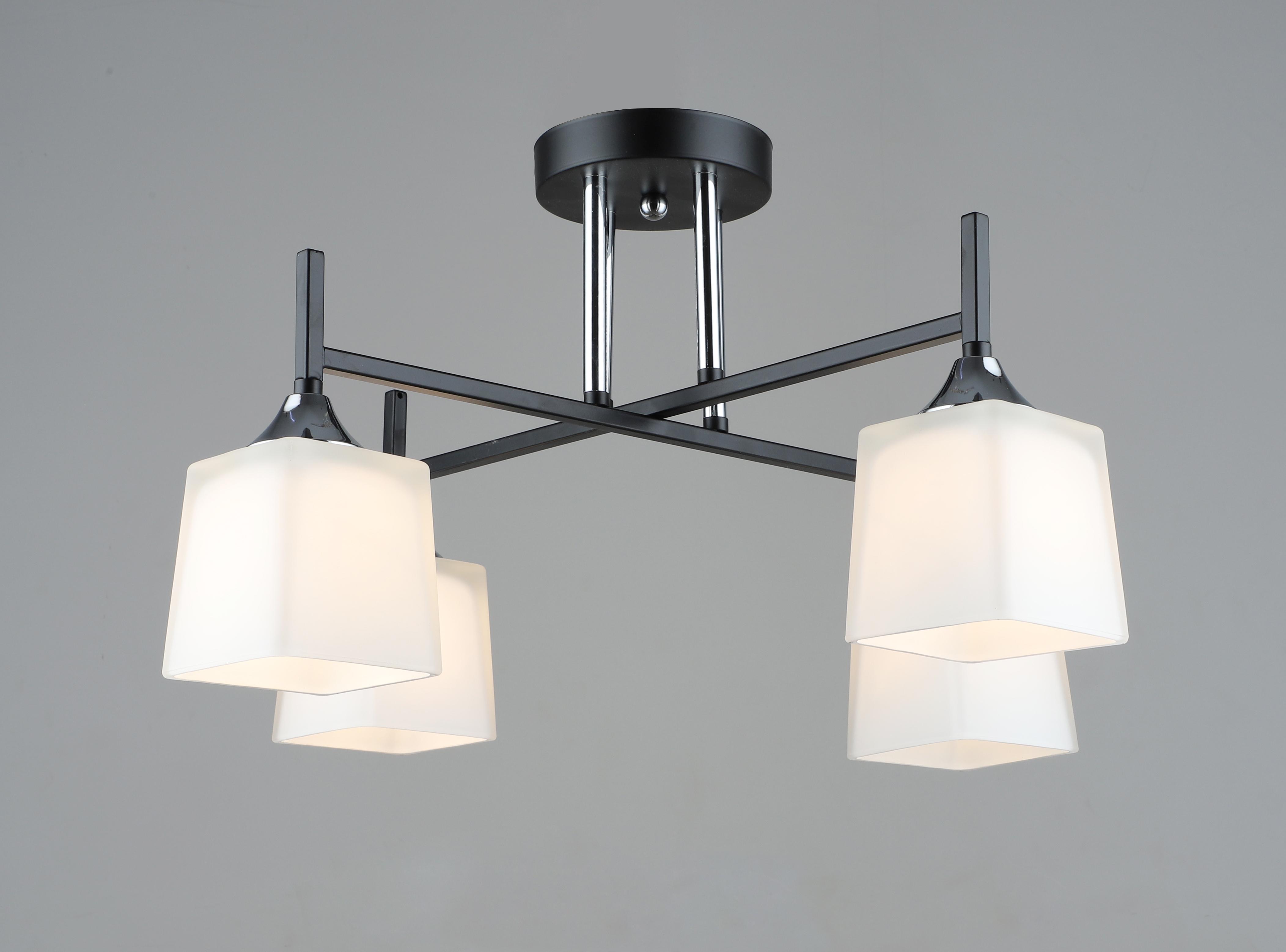 Люстра декоративная Sirius B N5458/4 BK+CH