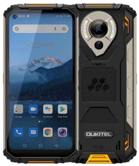 Смартфон Oukitel Global WP16 8/128 Gb Orange (1574987127)