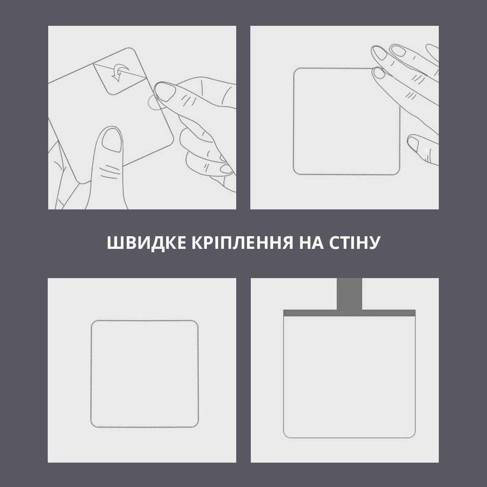 Йоржик для унітазу силіконовий з кріпленням на стіну Білий (19140924) - фото 9