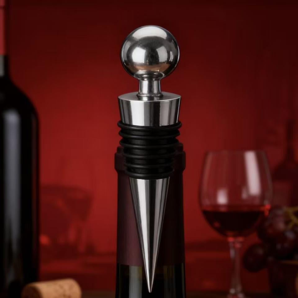 Пробка для пляшки вина R9517 конусоподібна із нержавіючої сталі D 2 см (30252410) - фото 6