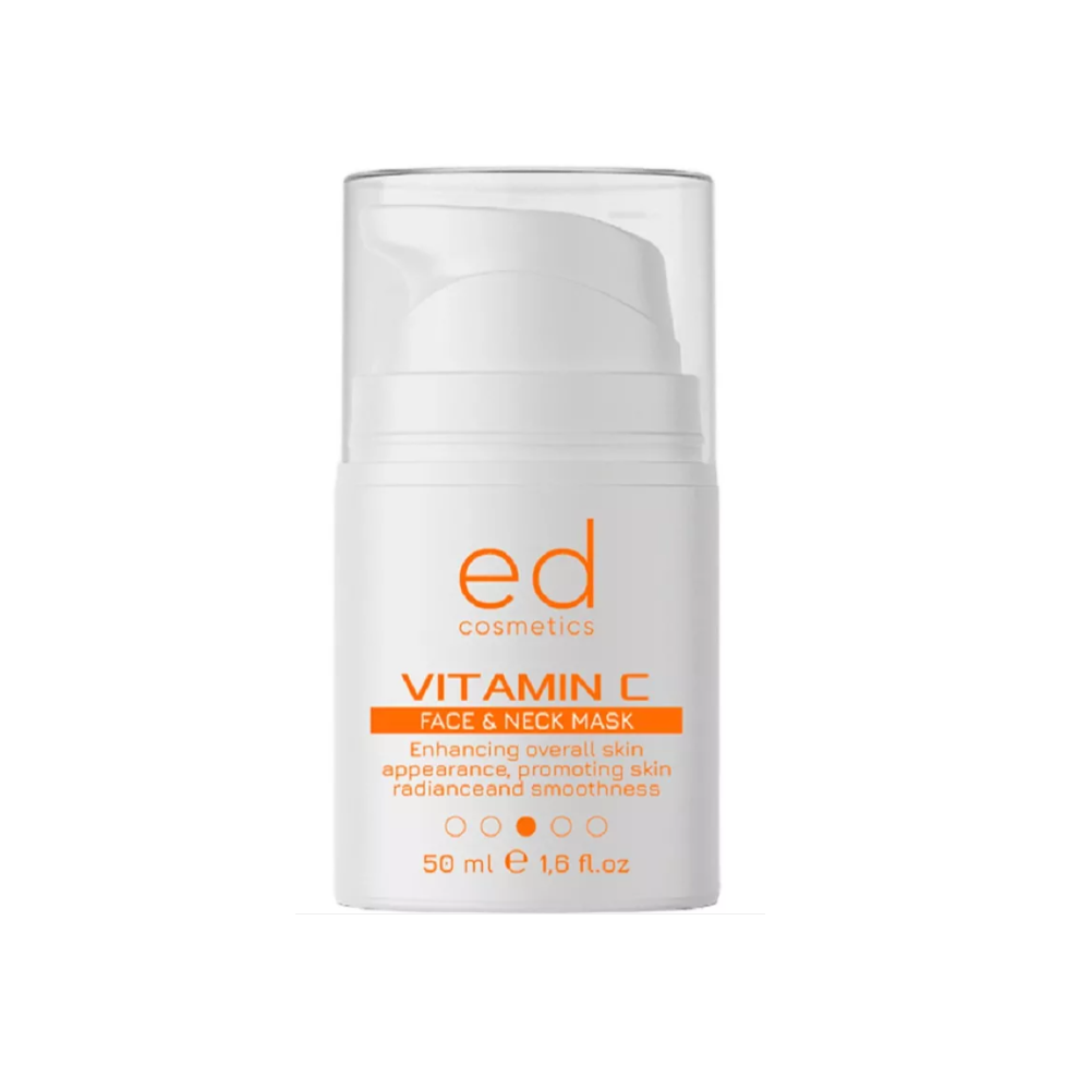 Маска для обличчя та шиї з вітаміном С Ed Cosmetics Vitamin C Face & Neck Mask 50 мл (286425)