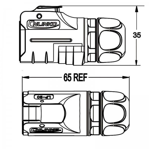 Штекер герметичный CNLINKO 2Pin LP-20-C02PE-01-022 (2446547048) - фото 8 Штекер герметичный CNLINKO 2Pin LP-20-C02PE-01-022 (2446547048) - фото 8