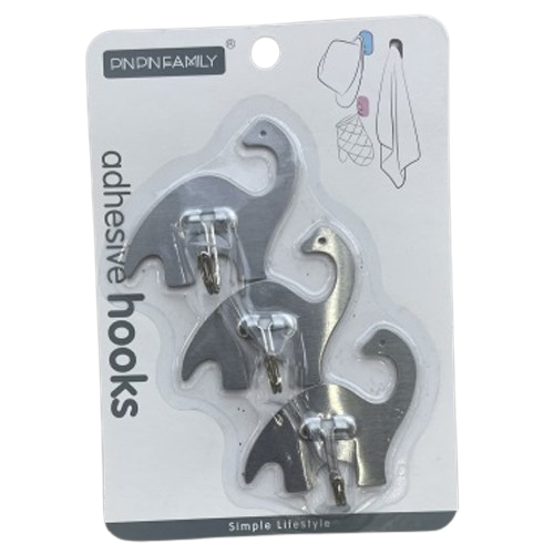 Крючки декоративные R90494 самоклеящиеся 3 шт. (13827370)