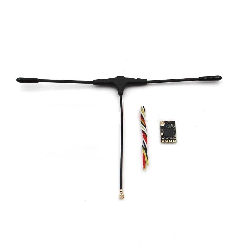 Приемник управления ELRS 868MHz CYCLONE ESP8285+SX1276+ T-антенна для FPV дронов (00-00023207)